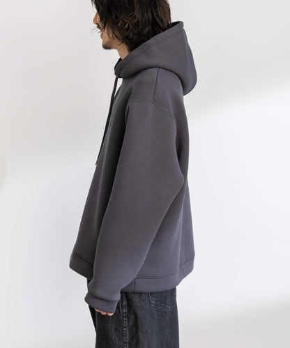 空氣層針織套頭連帽衛衣