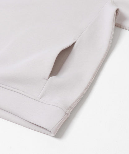 空氣層針織套頭連帽衛衣