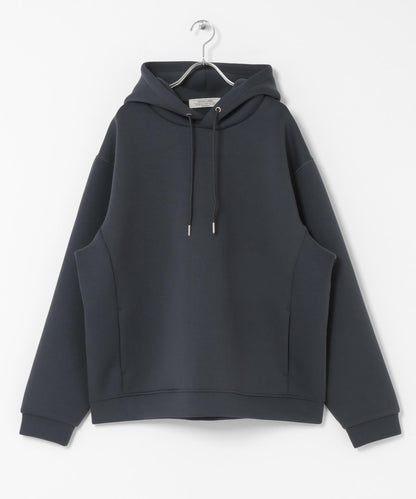 空氣層針織套頭連帽衛衣