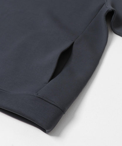 空氣層針織套頭連帽衛衣