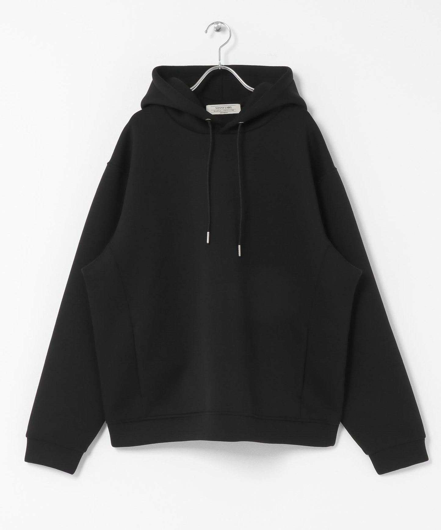 空氣層針織套頭連帽衛衣