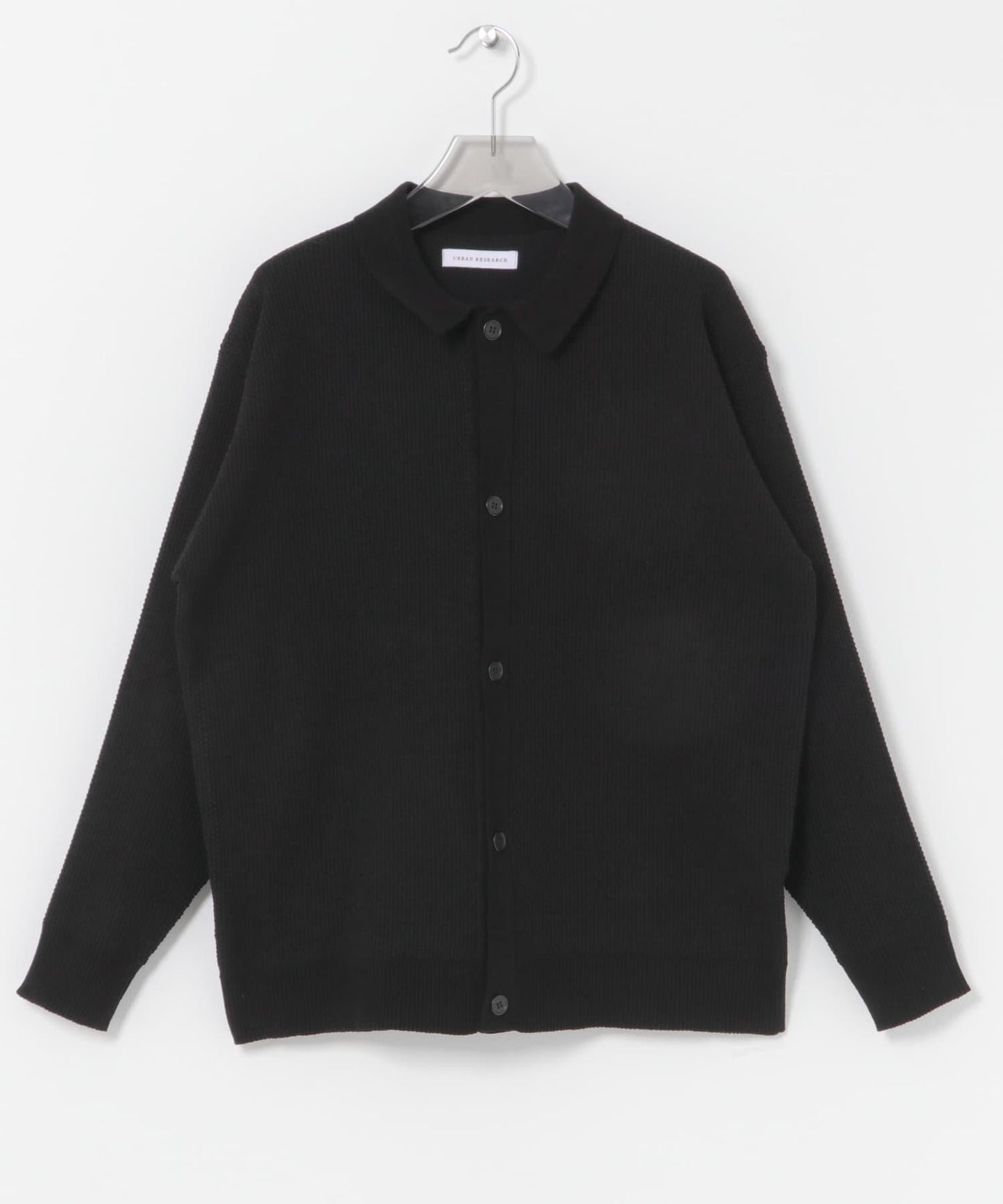 雪尼爾光澤POLO針織開衫