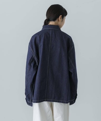 男女同款 牛仔 工裝連體服