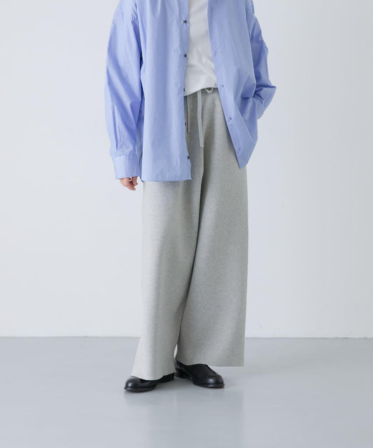 棉羊絨針織褲子