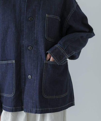 男女同款 牛仔 工裝連體服