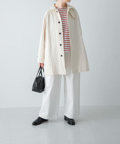 棉質後褶設計短款外套