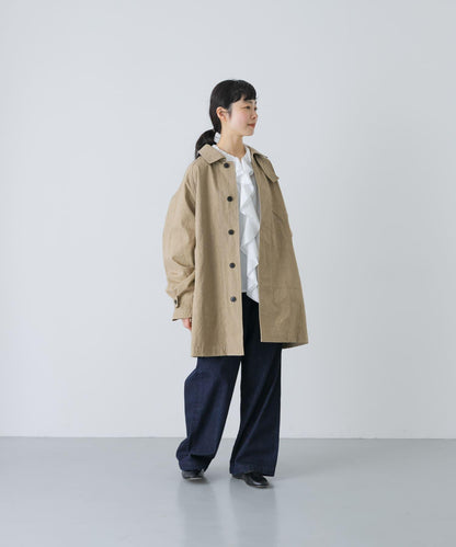 棉質後褶設計短款外套