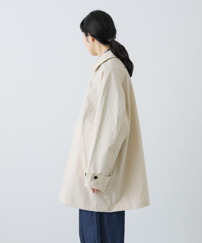 棉質後褶設計短款外套