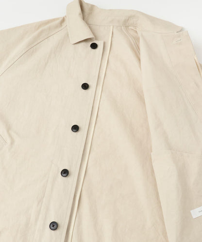 棉質後褶設計短款外套