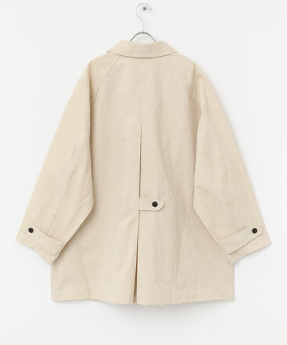 棉質後褶設計短款外套