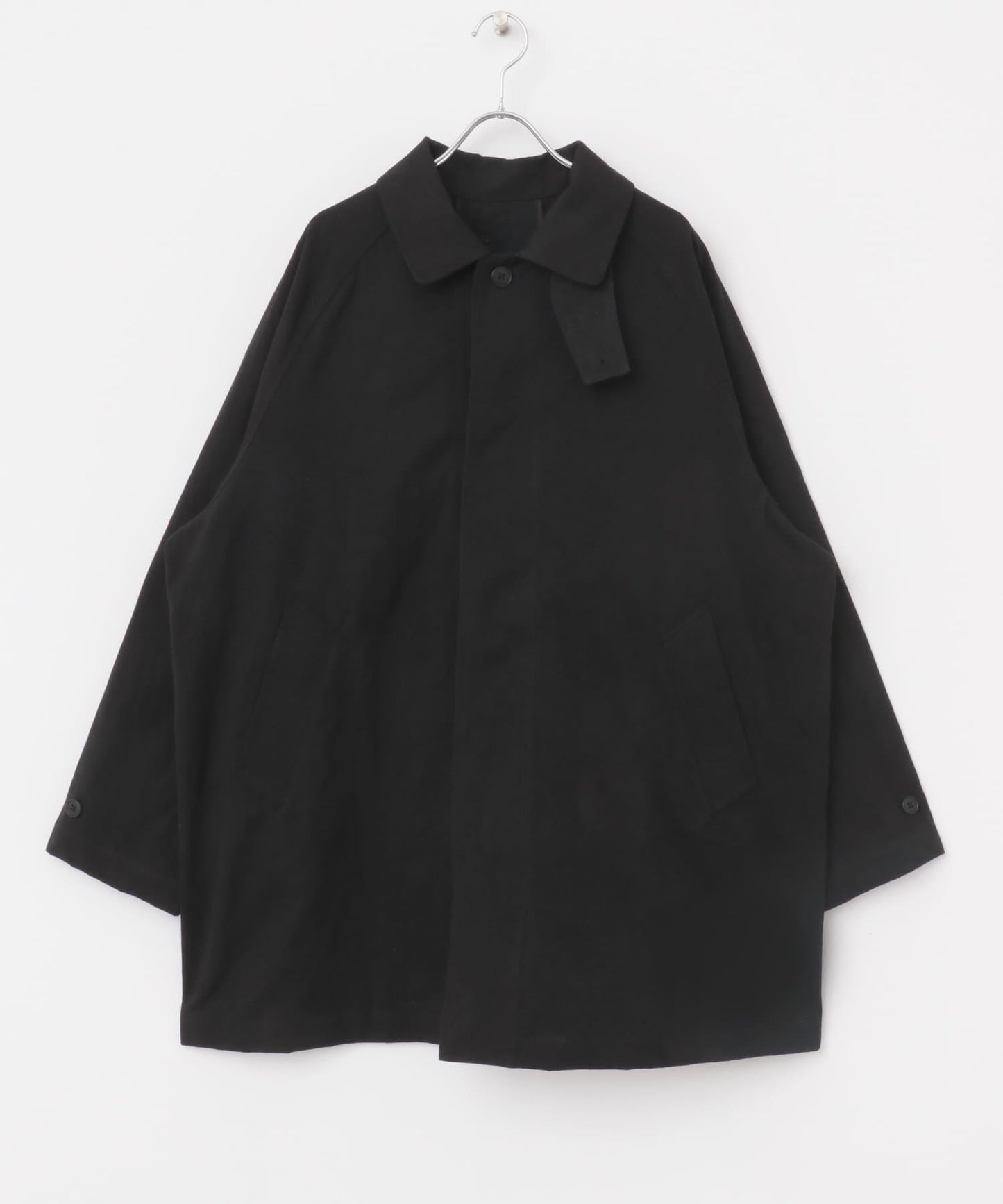 棉質後褶設計短款外套