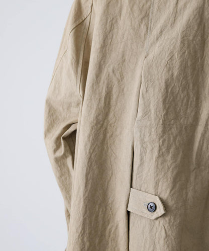 棉質後褶設計短款外套