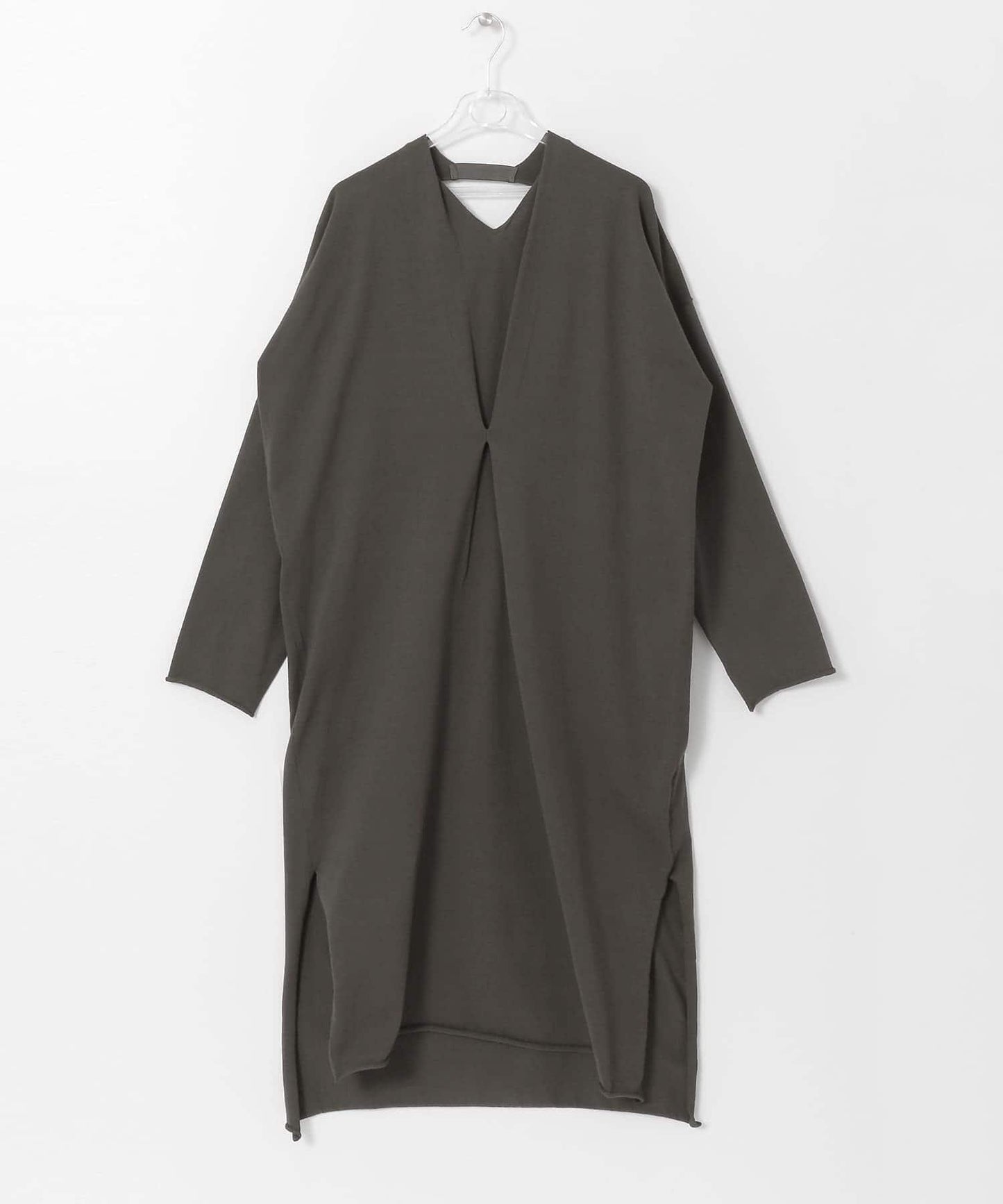 BACK TAPE KNIT ONE-PIECE 連衣裙