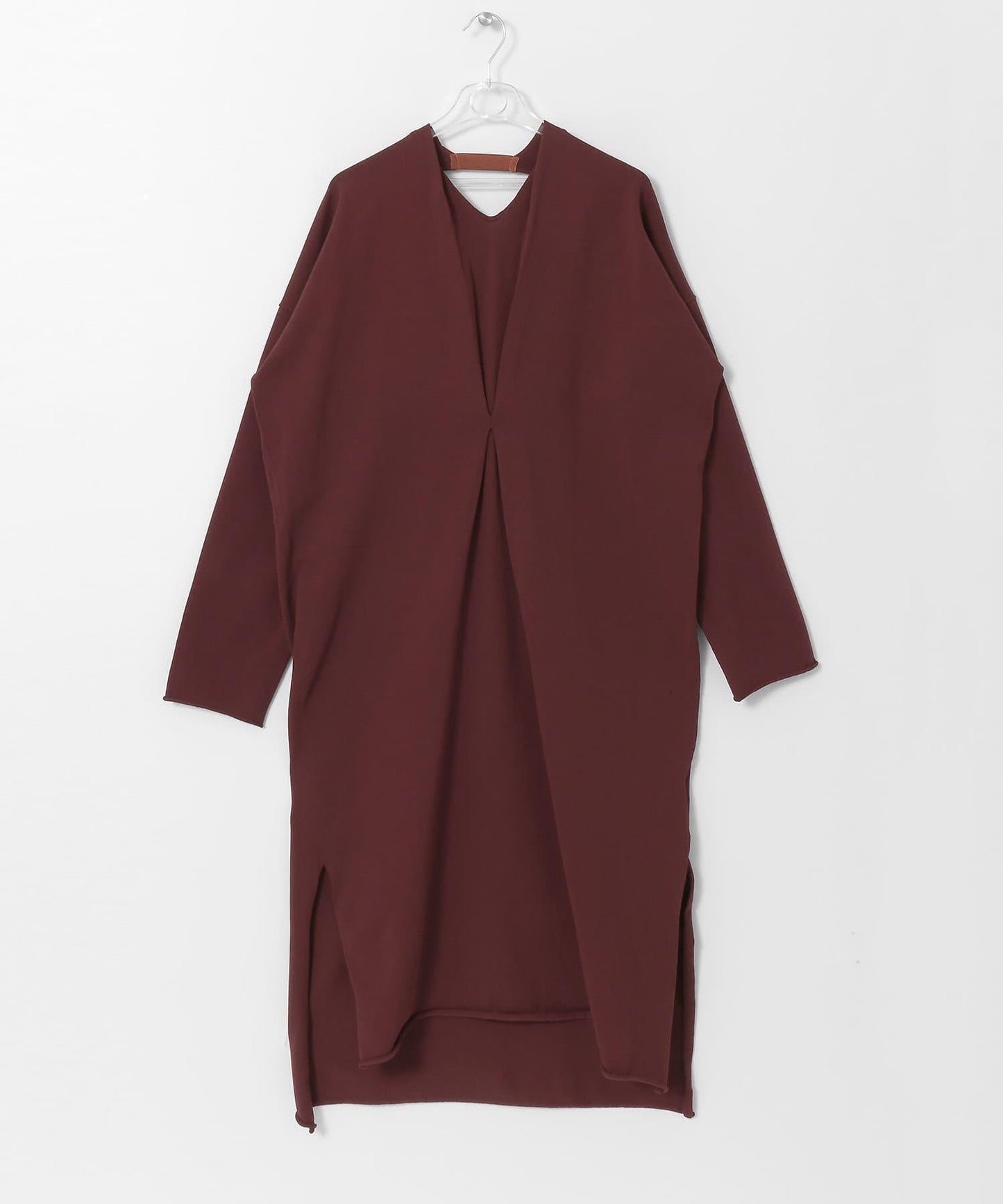 BACK TAPE KNIT ONE-PIECE 連衣裙