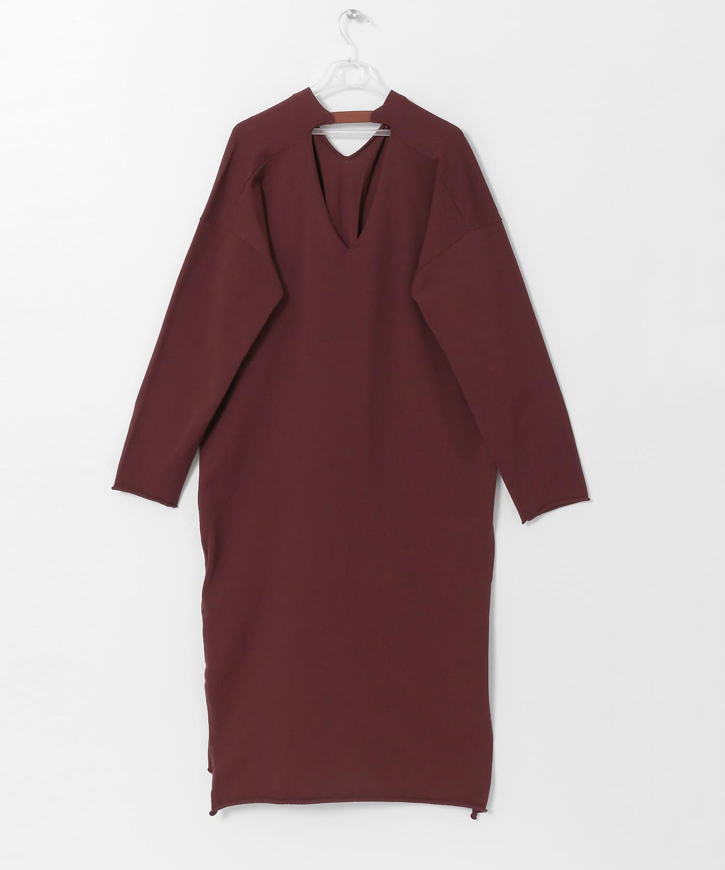 BACK TAPE KNIT ONE-PIECE 連衣裙