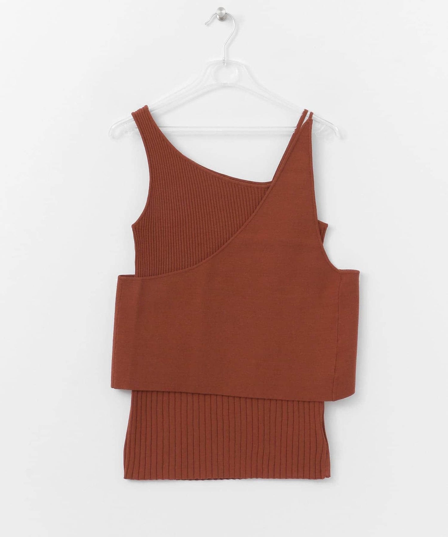 LAYERED KNIT CAMISOLE 吊帶背心