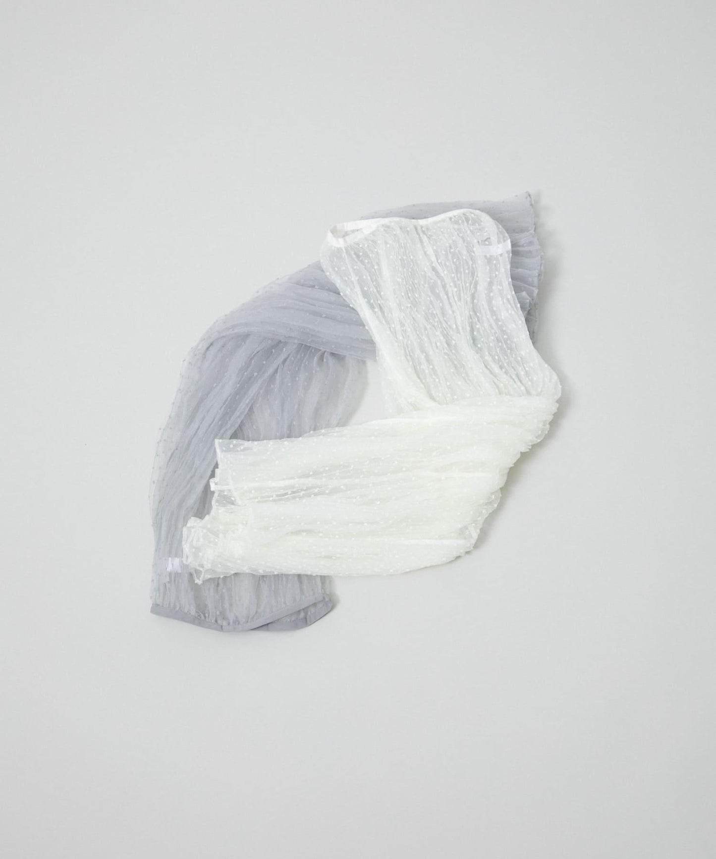 波點網紗半身裙