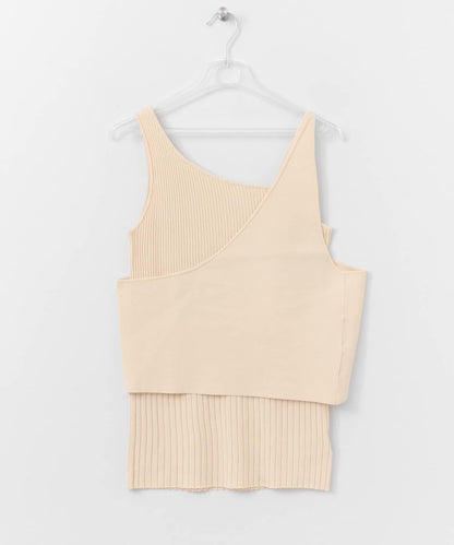 LAYERED KNIT CAMISOLE 吊帶背心
