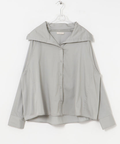 square collar blouse 上衣