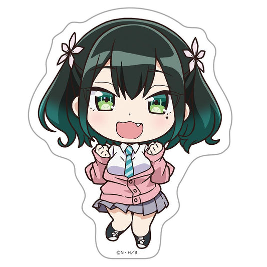 ばっどがーる（ばっどがーる） 瑠璃葉るら 輪廓切割貼紙 デフォルメver.