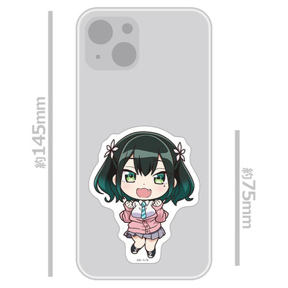 ばっどがーる（ばっどがーる） 瑠璃葉るら 輪廓切割貼紙 デフォルメver.