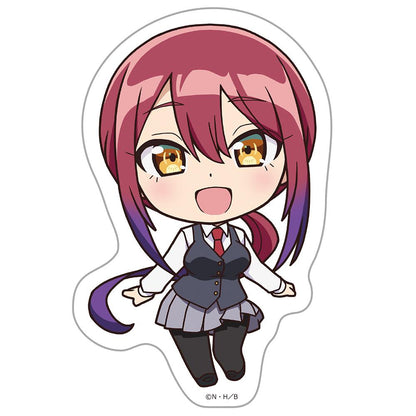 ばっどがーる 並不是已知的動漫/遊戲類 IP，水鳥亜鳥更像是作者名，因此按 **非 IP 商品** 規則處理。 最終商品名如下： 輪廓切割 水鳥亜鳥 Q版款 貼紙