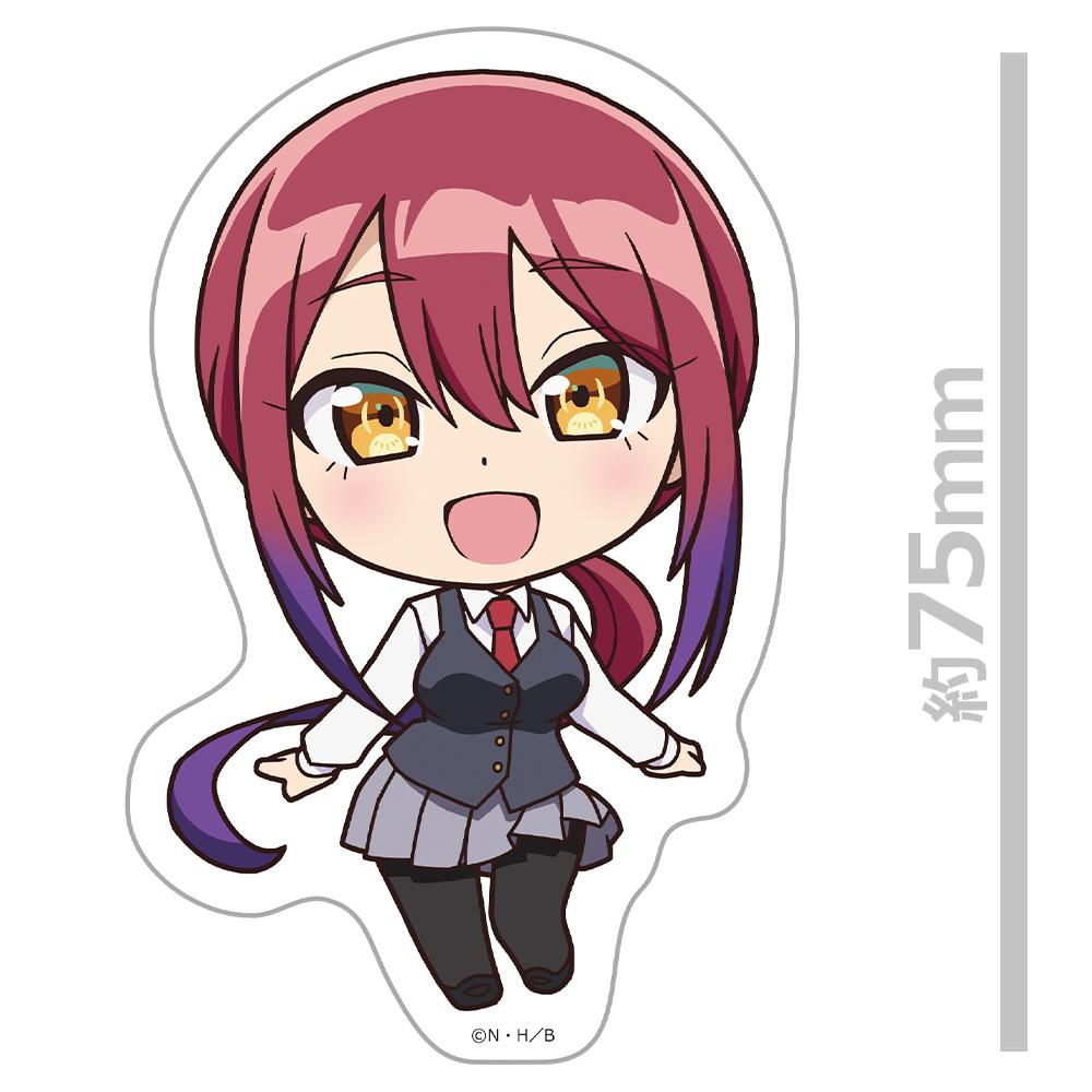 ばっどがーる 並不是已知的動漫/遊戲類 IP，水鳥亜鳥更像是作者名，因此按 **非 IP 商品** 規則處理。 最終商品名如下： 輪廓切割 水鳥亜鳥 Q版款 貼紙