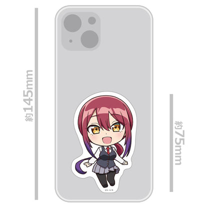 ばっどがーる 並不是已知的動漫/遊戲類 IP，水鳥亜鳥更像是作者名，因此按 **非 IP 商品** 規則處理。 最終商品名如下： 輪廓切割 水鳥亜鳥 Q版款 貼紙