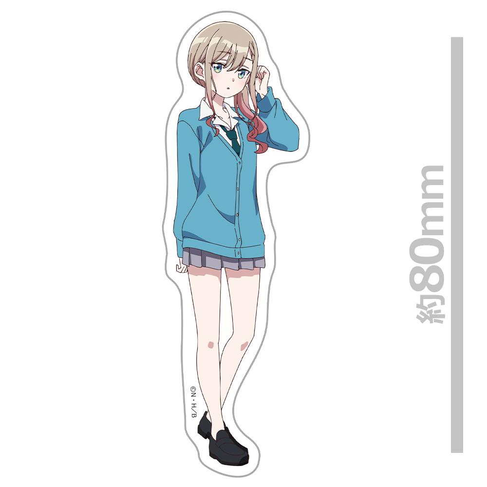 ばっどがーる 輪廓貼紙 涼風涼款