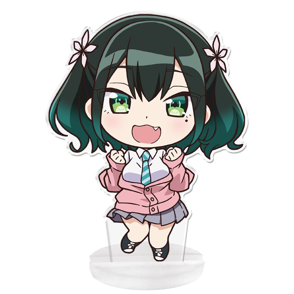 ばっどがーる ぷにこれ系列 瑠璃葉るら 亞克力立式立牌（含底座）