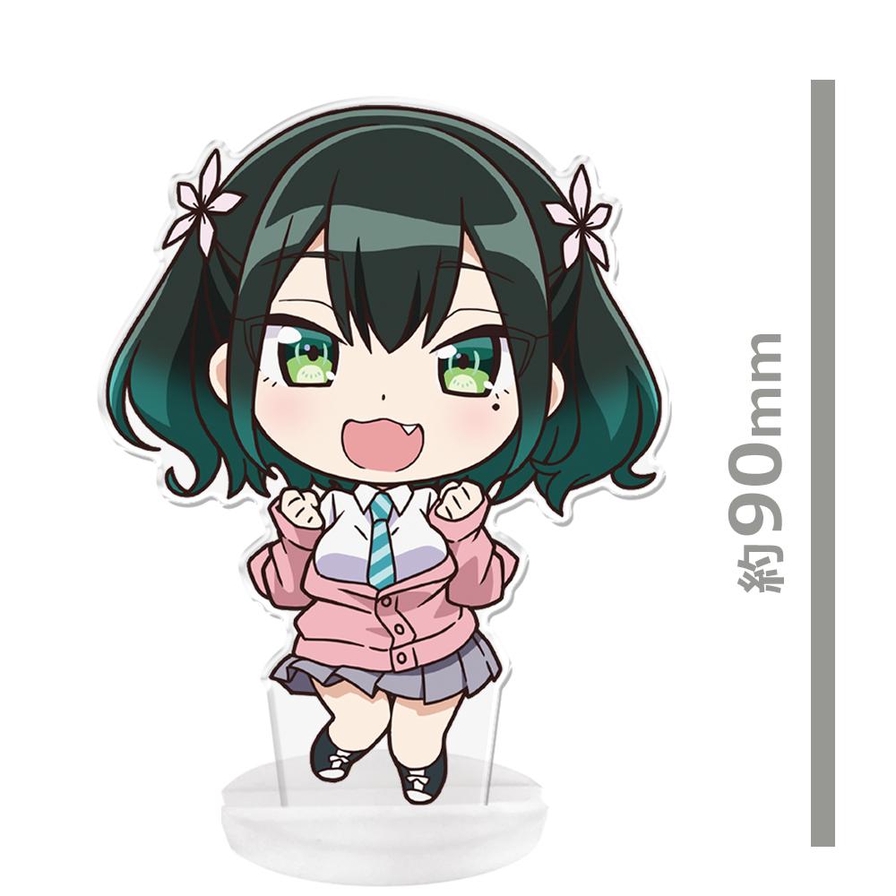 ばっどがーる ぷにこれ系列 瑠璃葉るら 亞克力立式立牌（含底座）