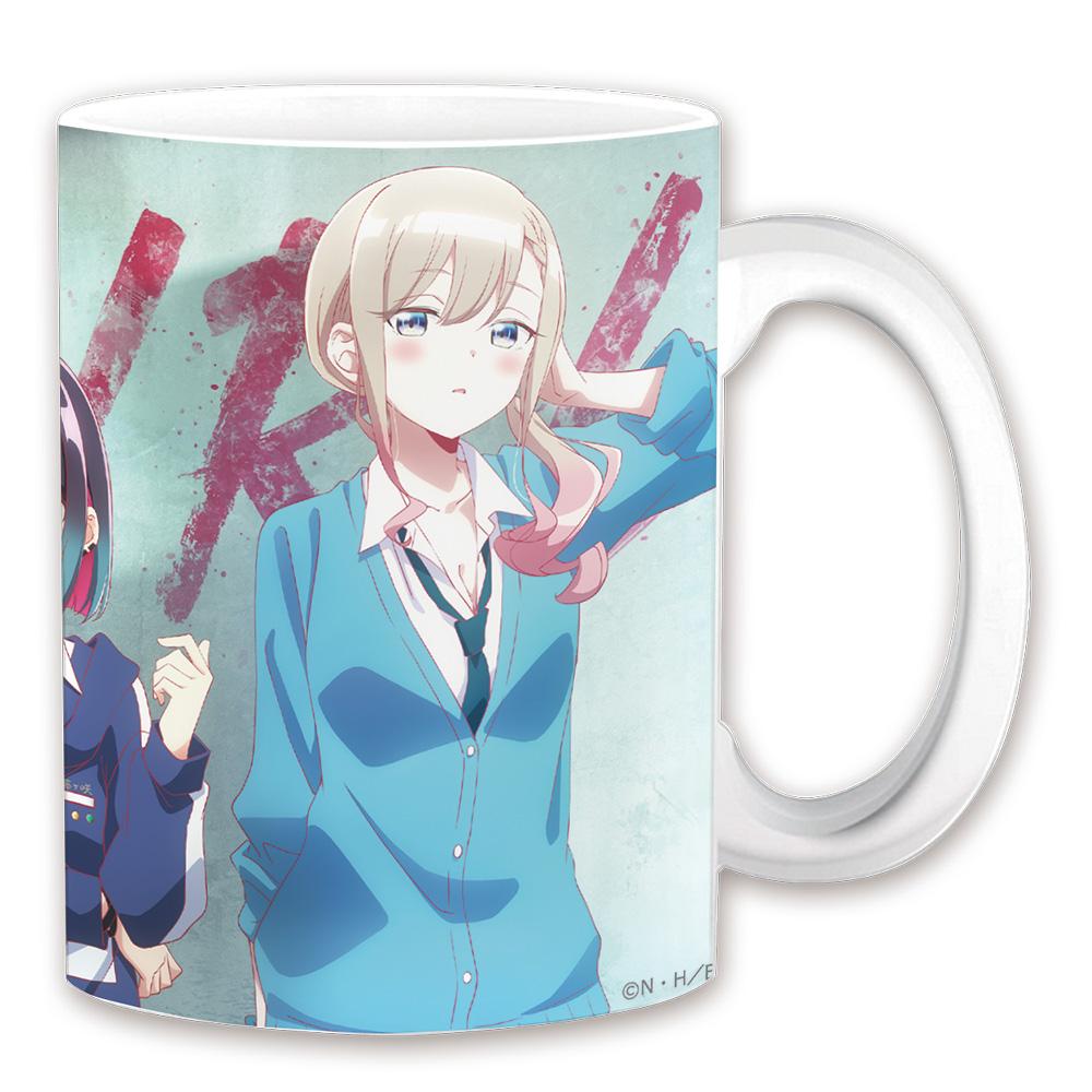 ばっどがーる（ばっどがーる） 系列 優&亜鳥&涼&るら 隨身馬克杯 ティザービジュアルver.