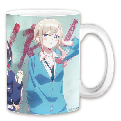 ばっどがーる（ばっどがーる） 系列 優&亜鳥&涼&るら 隨身馬克杯 ティザービジュアルver.