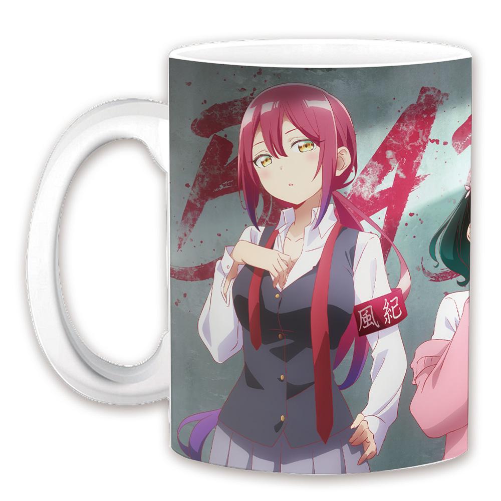 ばっどがーる（ばっどがーる） 系列 優&亜鳥&涼&るら 隨身馬克杯 ティザービジュアルver.