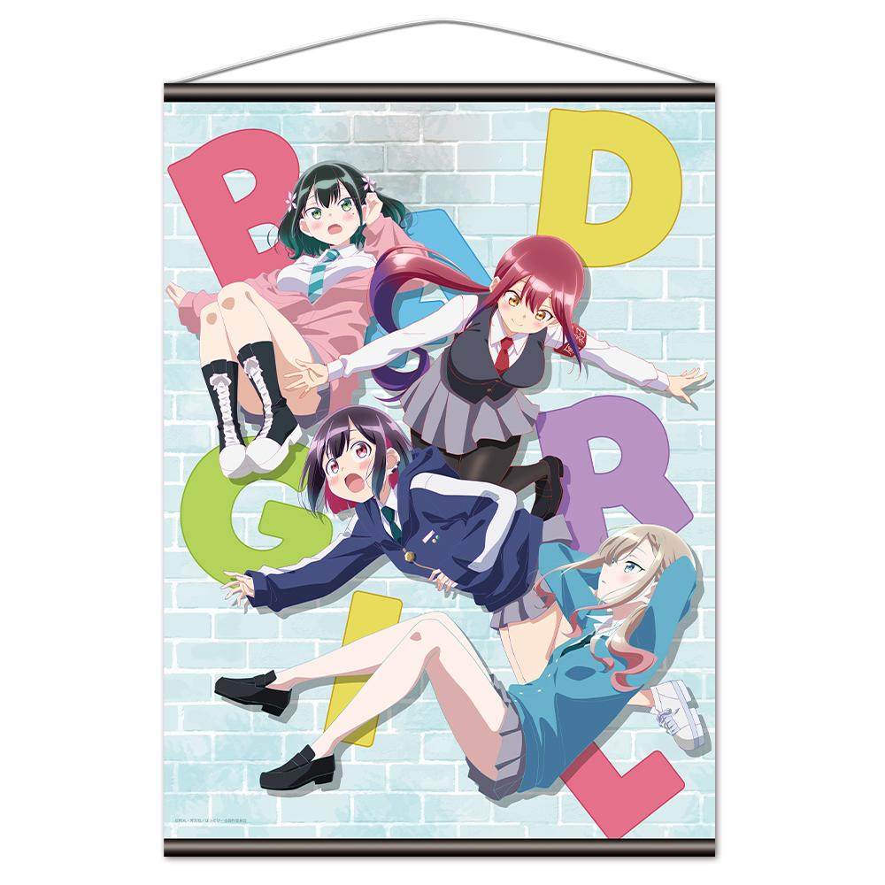 ばっどがーる B2掛畫 優&亜鳥&涼&るら 關鍵視覺款