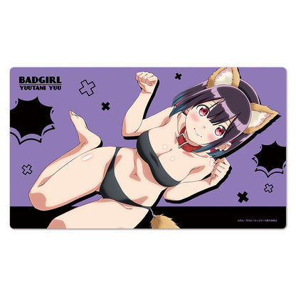 ばっどがーる キャラクターラバーマット 優谷優 ケモ耳水著ver. → ばっどがーる 角色橡膠墊 優谷優 ケモ耳水著ver.