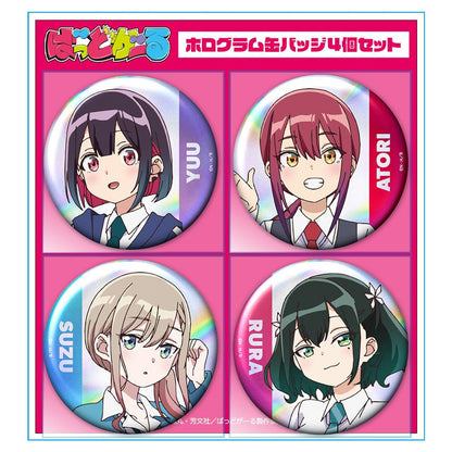 全息徽章4個套裝 優&亜鳥&涼&るら