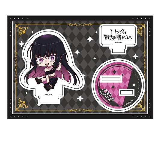 ロックは淑女の嗜みでして 扁平娘系列 第二彈 黒鉄音羽 亞克力立牌