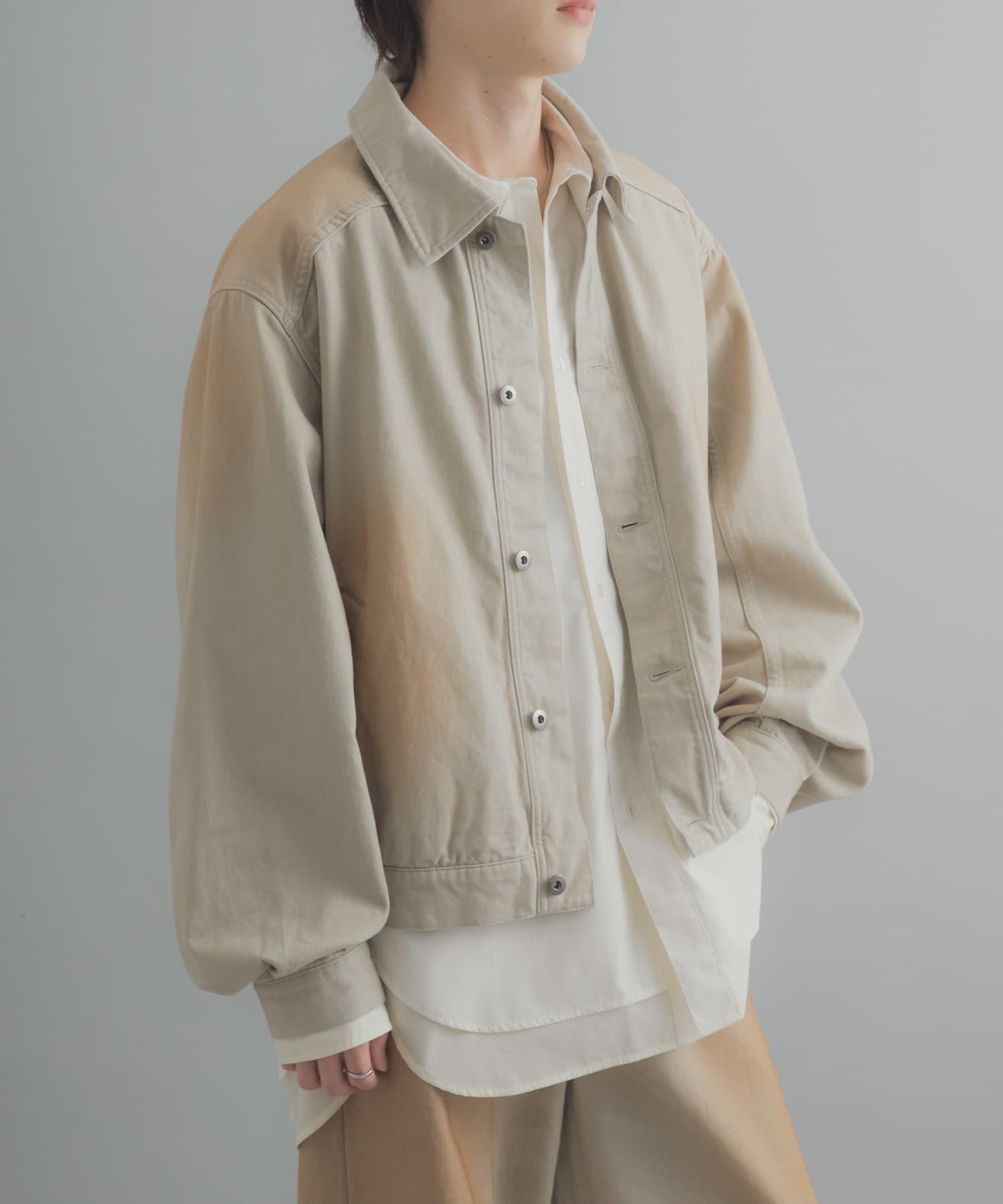 復古風牛仔短外套