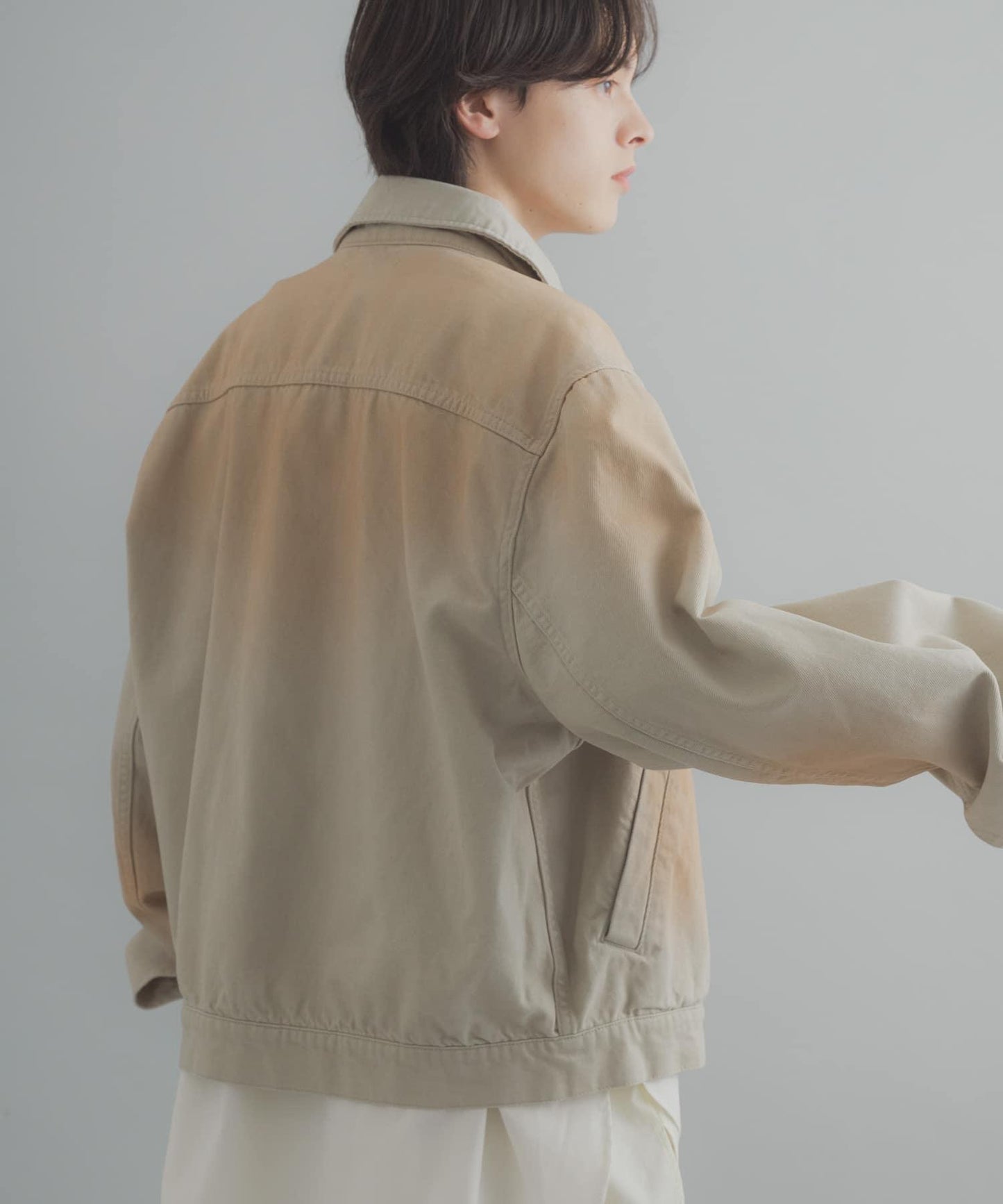 復古風牛仔短外套