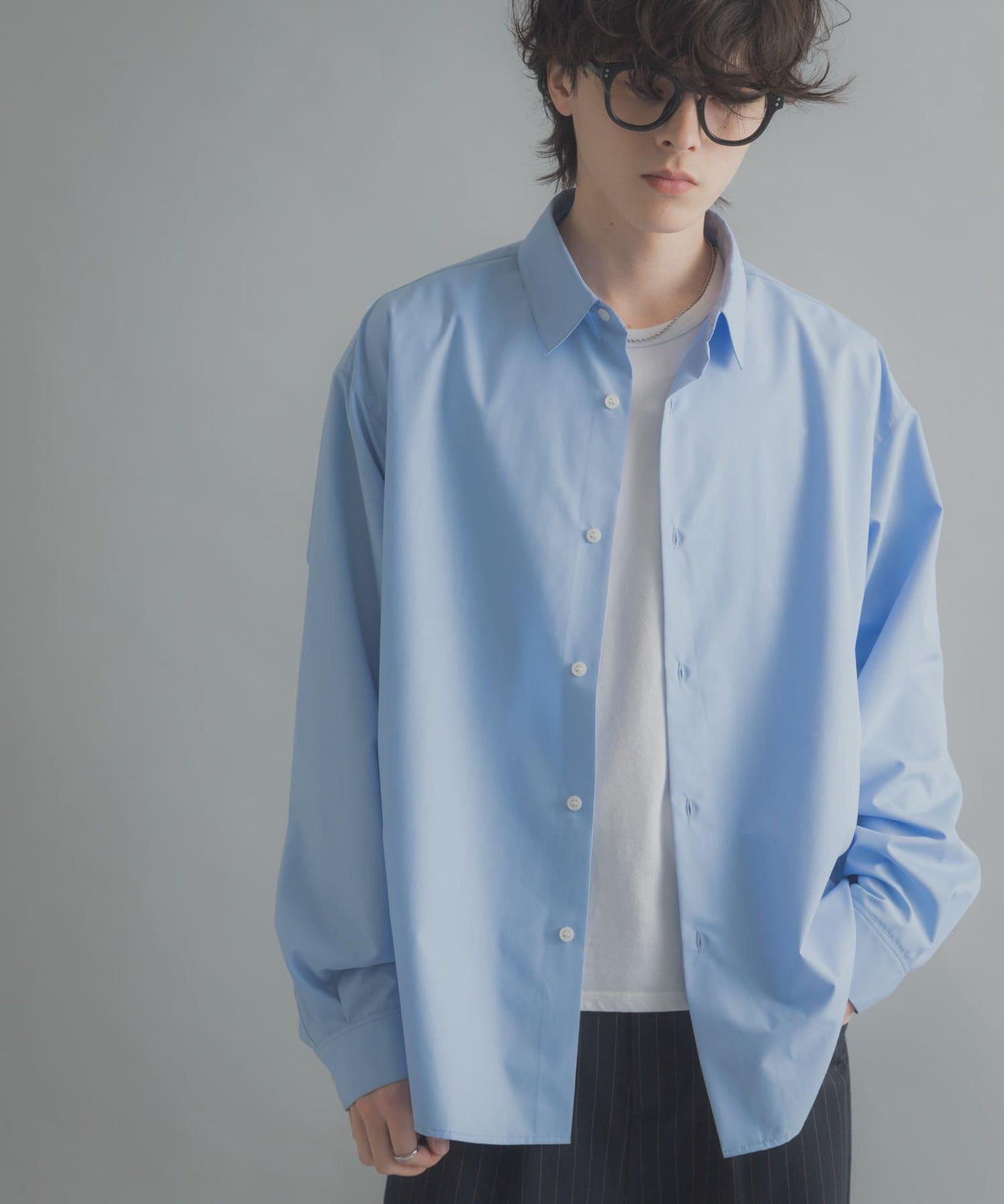 易護理速幹接觸冷感 舒適 標準領襯衫