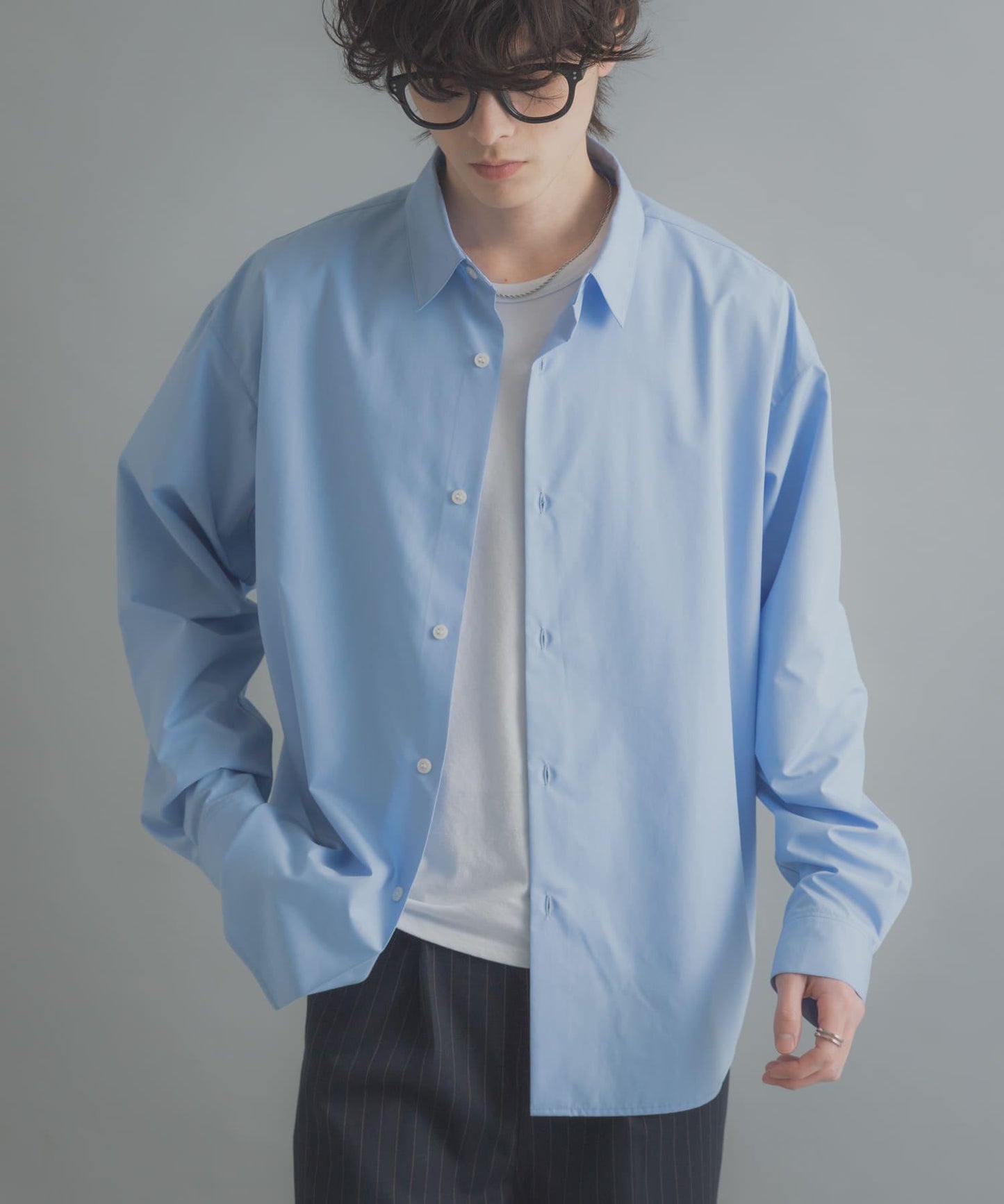 易護理速幹接觸冷感 舒適 標準領襯衫