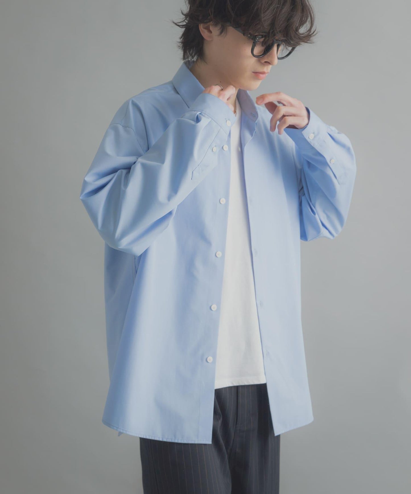 易護理速幹接觸冷感 舒適 標準領襯衫