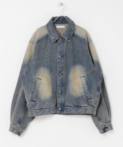 復古風牛仔短外套