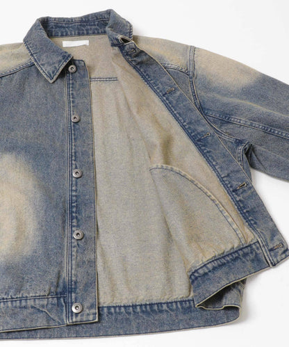 復古風牛仔短外套