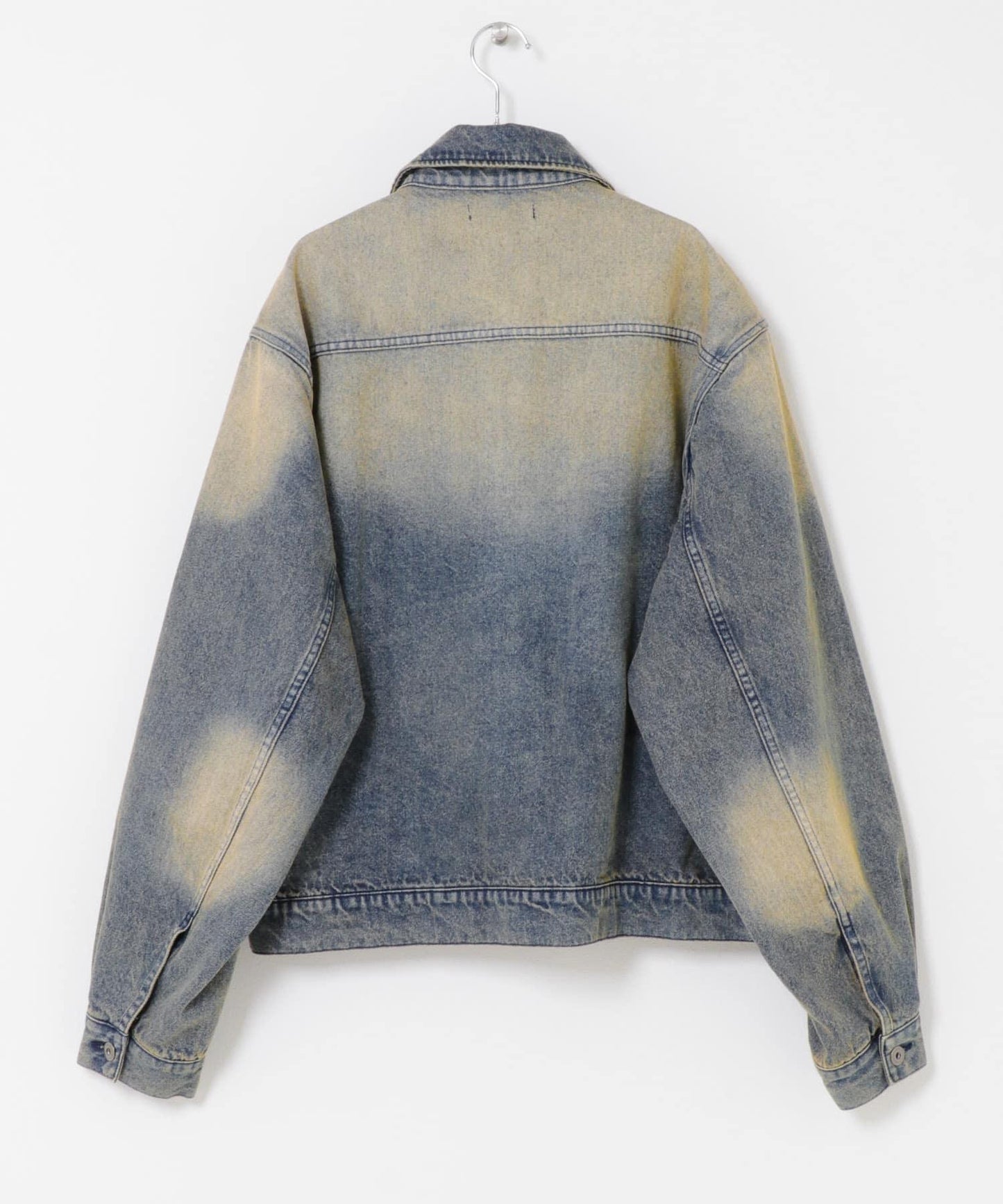 復古風牛仔短外套