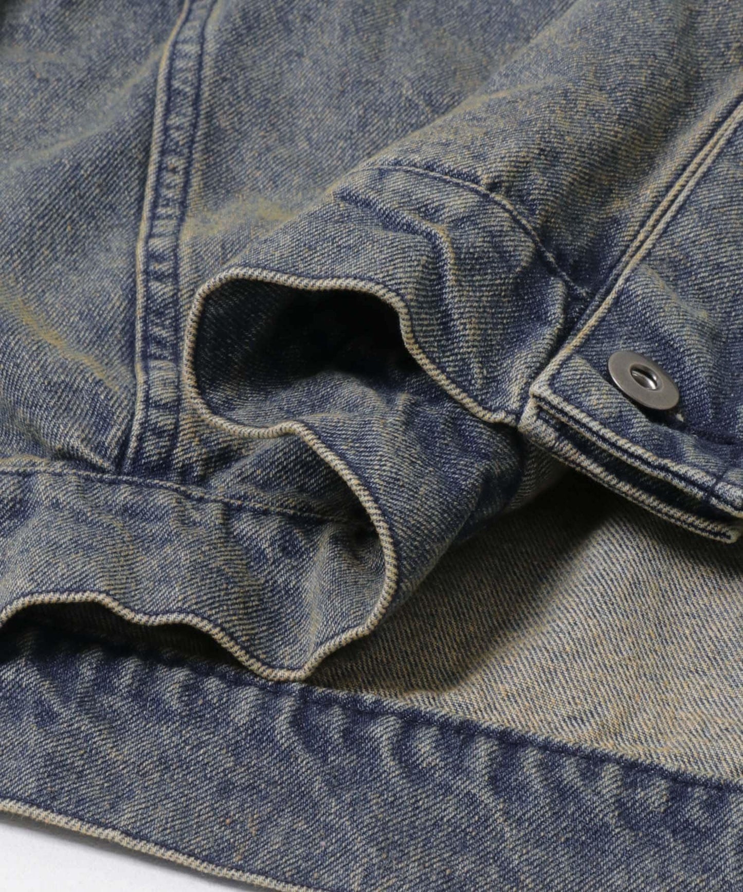 復古風牛仔短外套