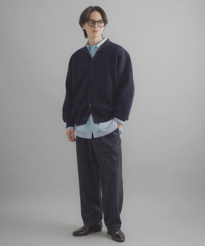 可機洗 衛衣風 POLO領 開衫