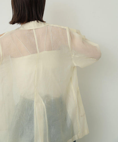 透視西裝剪裁西裝外套