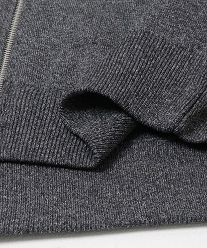 可水洗 雙口袋 針織外套